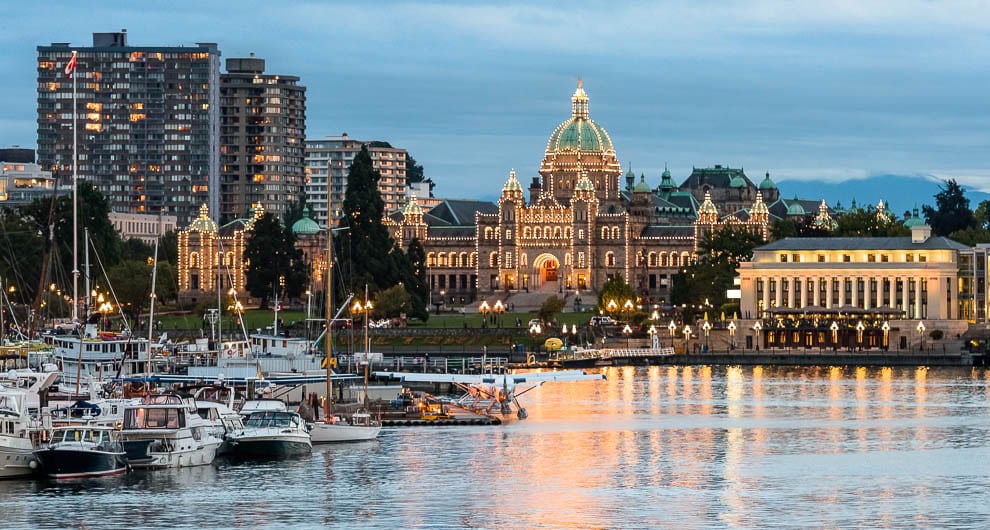Victoria at Night